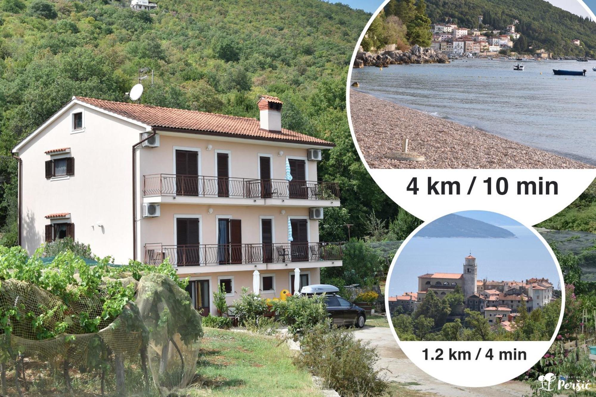 Apartman Persic Mošćenička Draga Dış mekan fotoğraf